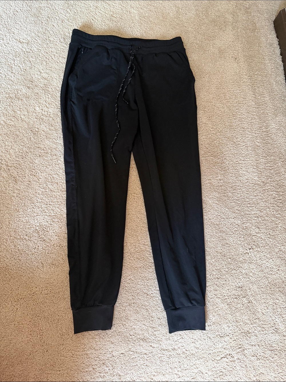 Zella Black Women's Jogger Leggings with Drawstring